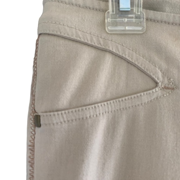 Buffalo David Bitten Lirine Beige Bootcut Jeans Size 29 Cotton Spandex Pants Oat - Picture 5 of 11